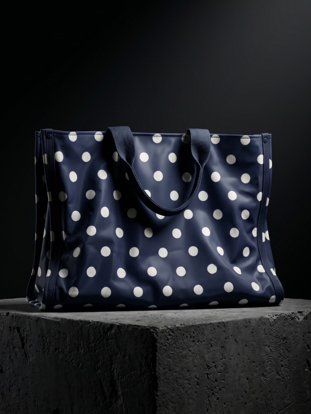 Kate Spade navy nylon tote.